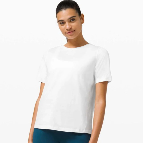 lululemon athletica Tops - Lululemon Relaxed Fit Organic Cotton Tee